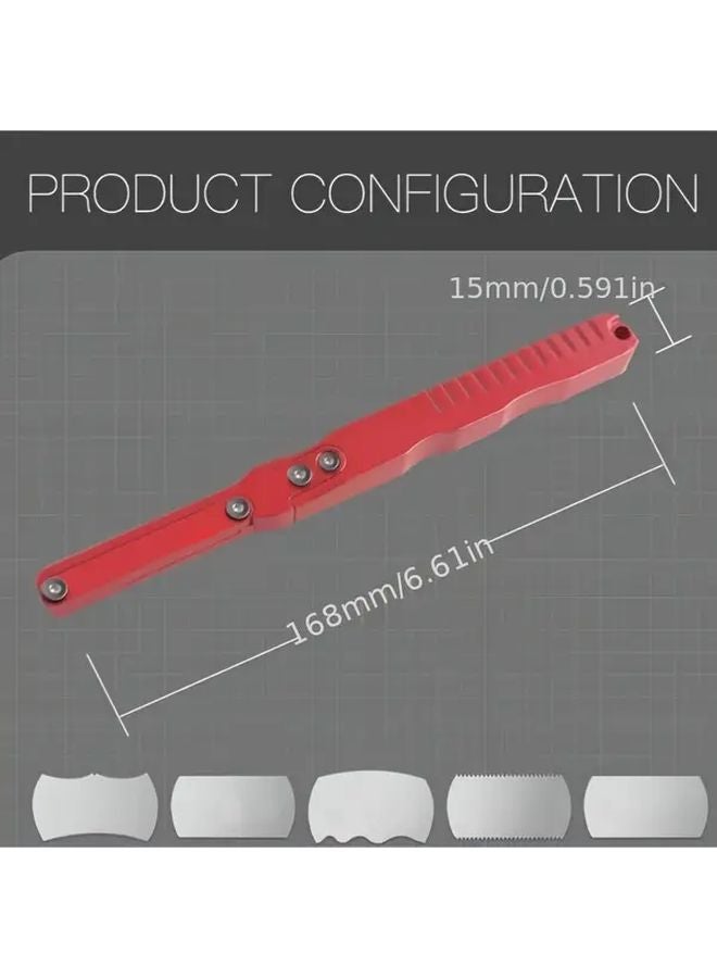 Mini Hand Saw Model MS 107A007K with 5 Blades for DIY Craft Wood Trimming Tree Cutting - Image 3