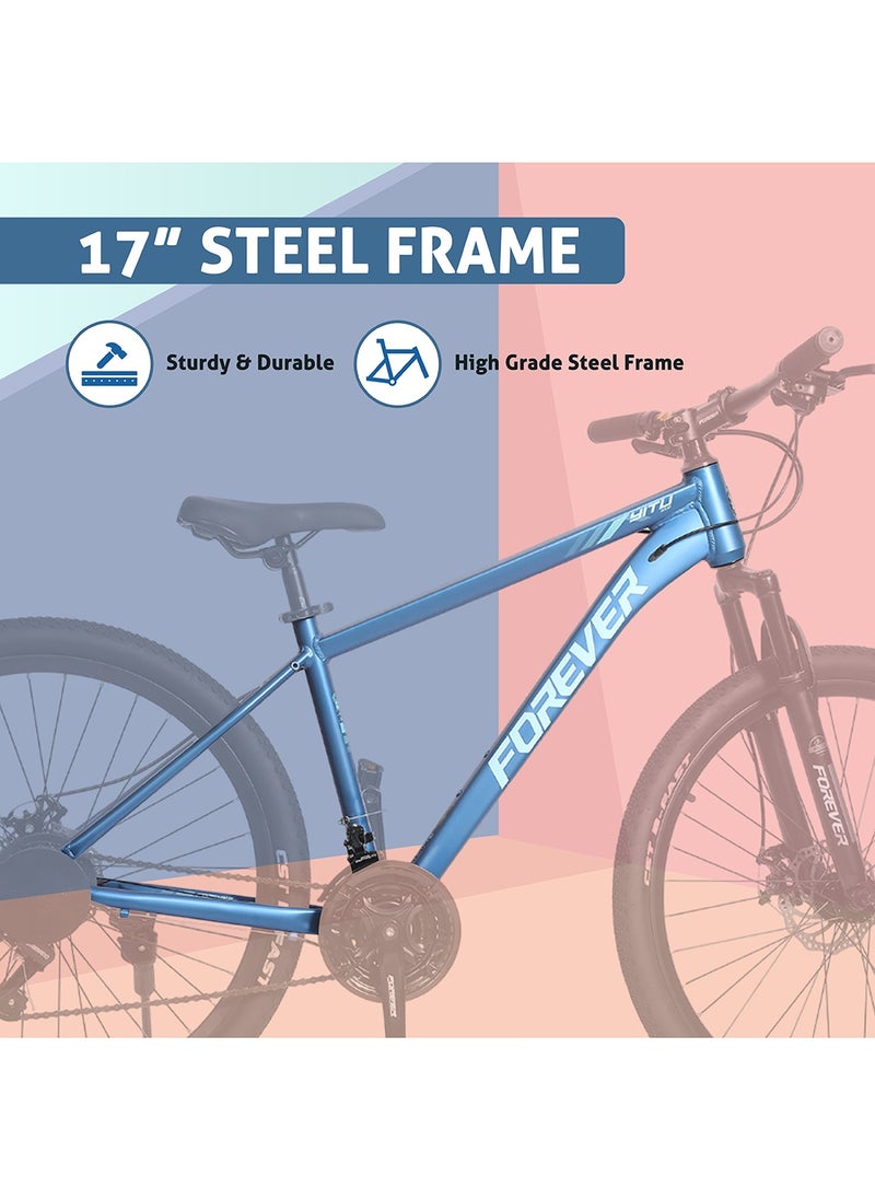 ENDLESS  SPEC : Black Colour,26", Aluminium, 21 Speed Original Shimano Gear, With Disc Break, 18" Frame, Tyre : 26*2.135  - Image 5