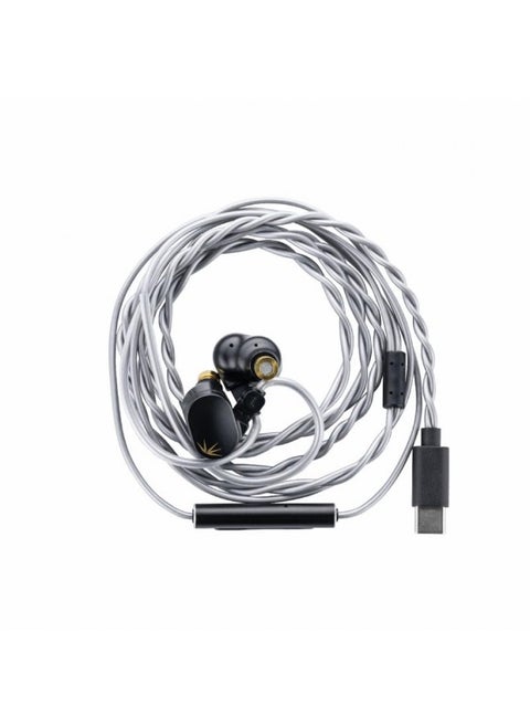 Moondrop CHU II DSP Headphones High Performance Dynamic Driver USB-C in-Ear Monitors Type-C with Microphone Earphone