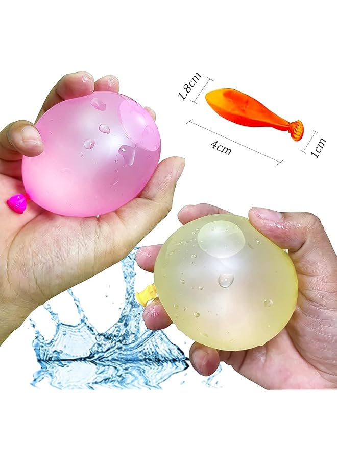 مومو بير بالونات مائية 333 بالون مائي ذاتي الغلق، قنبلة مائية من اللاتكس، 333 قطعة، قتال بالونات مائية، ألعاب كرات مائية، ألعاب حمام سباحة، ألعاب خارجية، كرة رش صيفية ممتعة للأطفال، حفلات أعياد الميلاد - Image 3