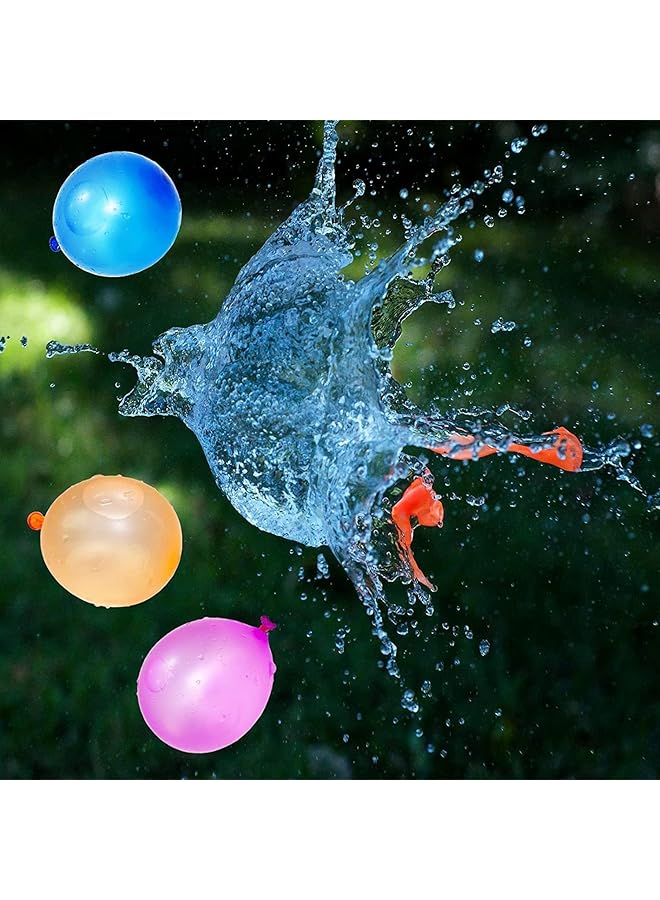 مومو بير بالونات مائية 333 بالون مائي ذاتي الغلق، قنبلة مائية من اللاتكس، 333 قطعة، قتال بالونات مائية، ألعاب كرات مائية، ألعاب حمام سباحة، ألعاب خارجية، كرة رش صيفية ممتعة للأطفال، حفلات أعياد الميلاد - Image 4