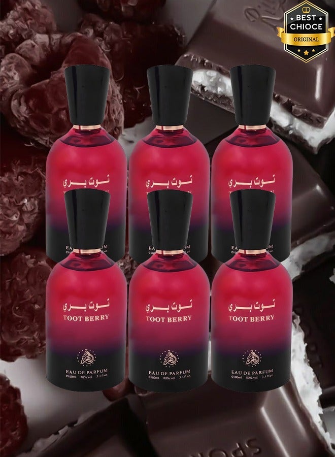 الفخر 6 قطع عطر توت بيري 100 مل - Image 1
