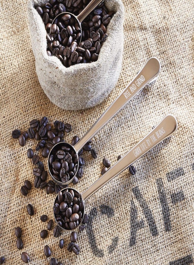 Santa Barbara Design Studio SIPS Drinkware Coffee Clip/Scoop, 6.75-Ounces, Grab Life - Image 3