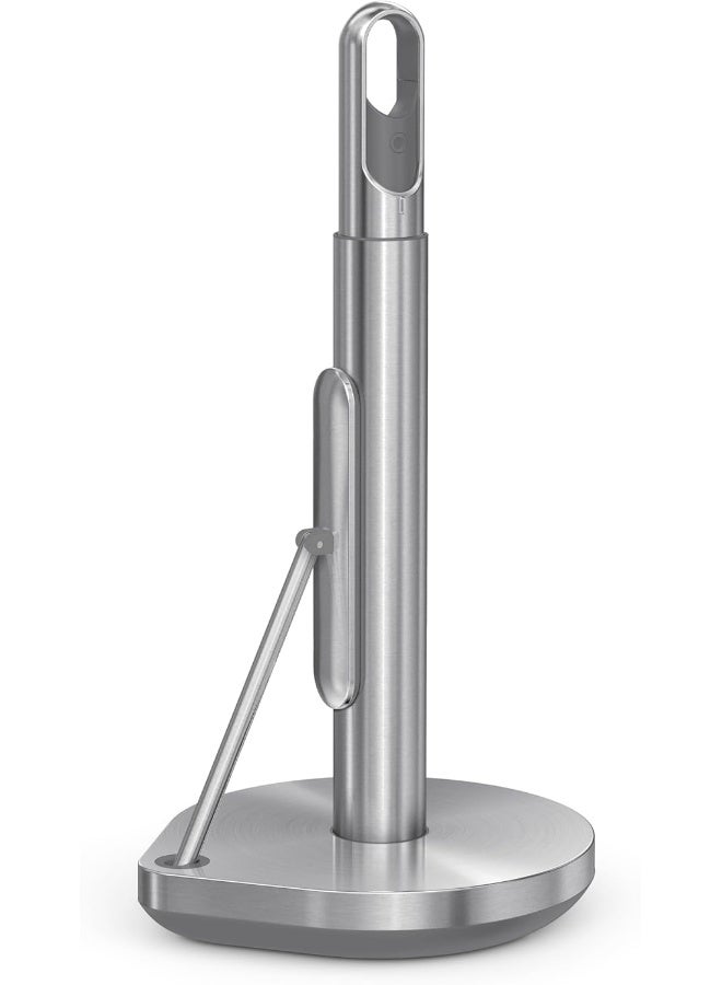 simplehuman حامل مناديل ورقية بسيط من simplehuman مع مضخة رذاذ، فولاذ مقاوم للصدأ مصقول - Image 5
