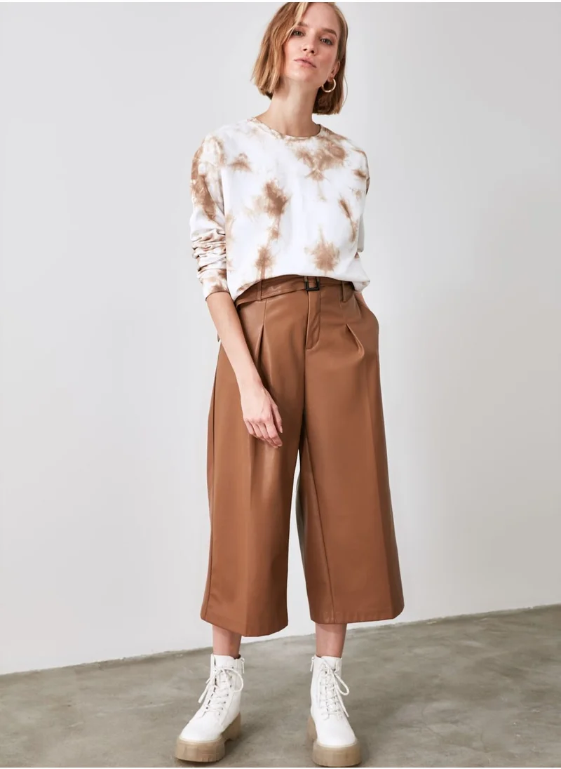trendyol Knitted Printed Sweatshirt