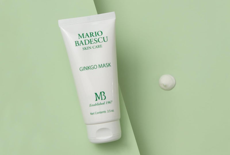 Mario Badescu Ginkgo Mask, Hydrating Skin Care Face Mask for Men and Women with Shea Butter and Vitamin E, Nourishing Facial Mask for Softer, Smoother, Radiant Complexion, 2.5 Oz - Image 3
