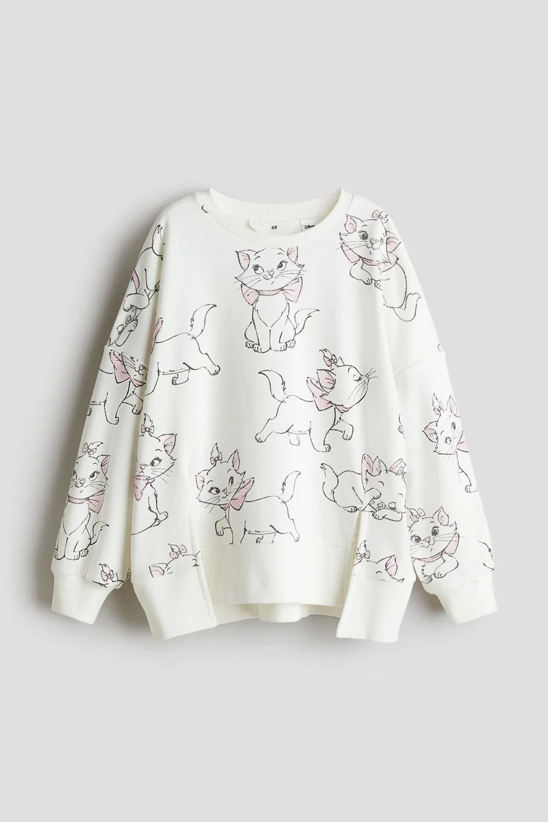 H&M Oversized printed sweatshirt