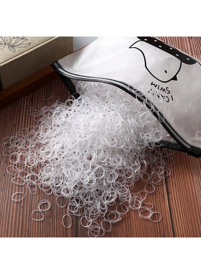 QZ RUBBER BANDS, MULTI-FUNCTIONAL RUBBER BANDS. bRAIDED ELASTIC BANDS, SUITABLE FOR VARIOUS SCENARIOS. hIGHLY ELASTIC, DURABLE, AND ANTI-AGING HAIR BANDS, SPECIFICALLY DESIGNED FOR CHILDREN'S BRAIDED HAIR. sOFT AND ELASTIC BANDS - Image 1