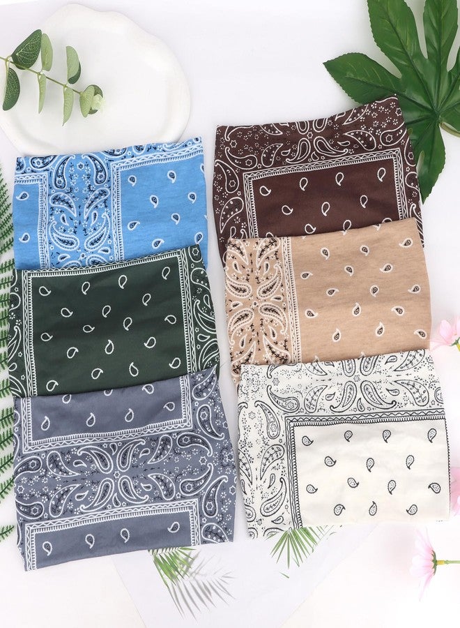 YARIEW Boho Headbands for Women Wide Bandana Headbands Stretch Knotted Headband Elastic Head Bands Women's Hair Band Non-Slip Yoga Workout Head Wraps Hair Accessories for Women Girls - Image 4