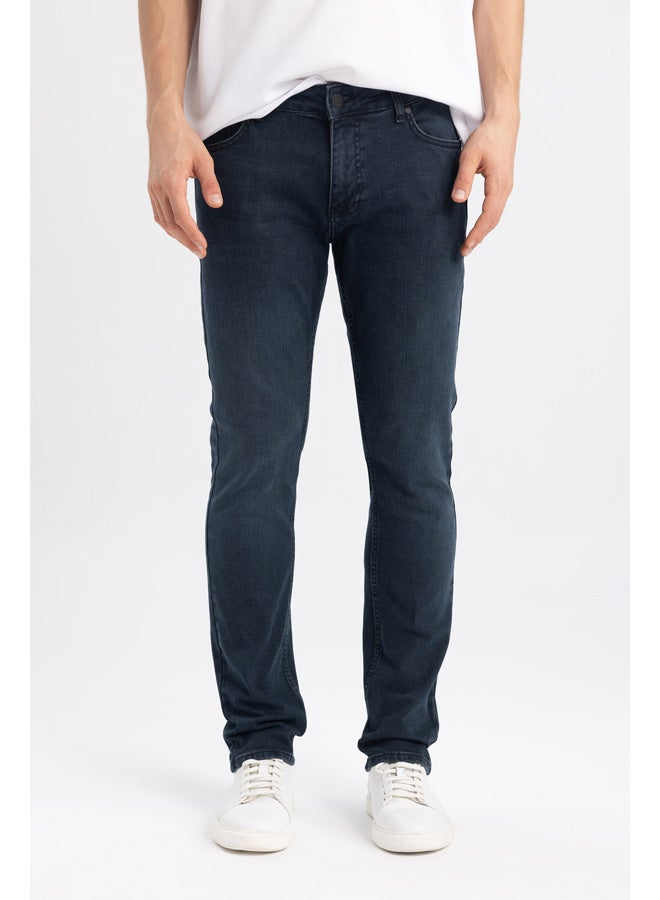 DeFacto Man Slim Fit Denim Trousers  - Image 4