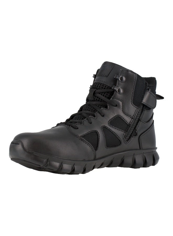 Reebok Work Sublite Cushion 6" Tactical Boot with Side Zipper – Lightweight, Waterproof, Metal-Free, All-Day Comfort, Memory Foam, Men’s Work & Security Boot - Image 4