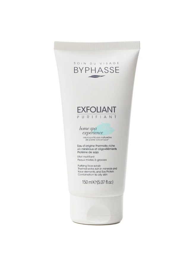 Byphasse Exfoliant Purifiant, Home Spa Experience, Purifying Face Scrub- 150ml