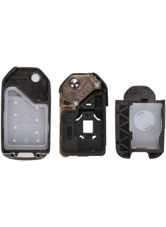 Rubik Rubik 3 Buttons Modified Flip Remote Key Shell Case with Uncut Blade for Honda Civic Accord City Jazz Fit CRV Odyssey Greiz Vezel XRV  - Image 2