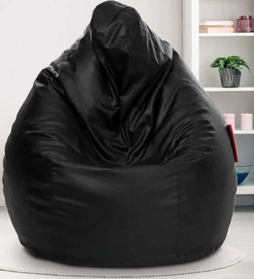 caddyFull Large Bean Bag Without Beans (Black) - Image 4