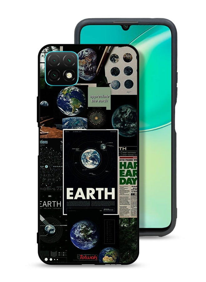 Tolwak Huawei nova Y60 Protective Case Cover Earth  - Image 1