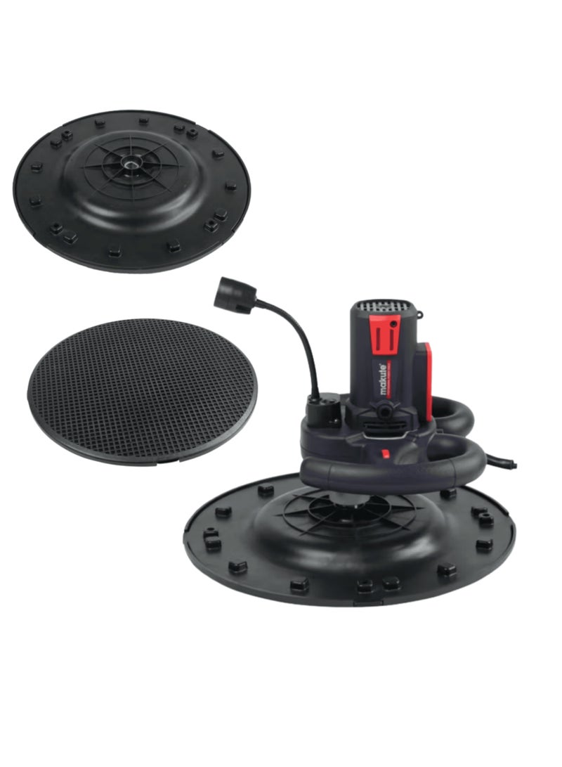 makute Electric Wall Smoothing Polishing Machine 1680W 220V Concrete Cement Mortar Surface Finishing Tool for Plaster Trowel and Construction Work – Model EM121-380D - Image 1