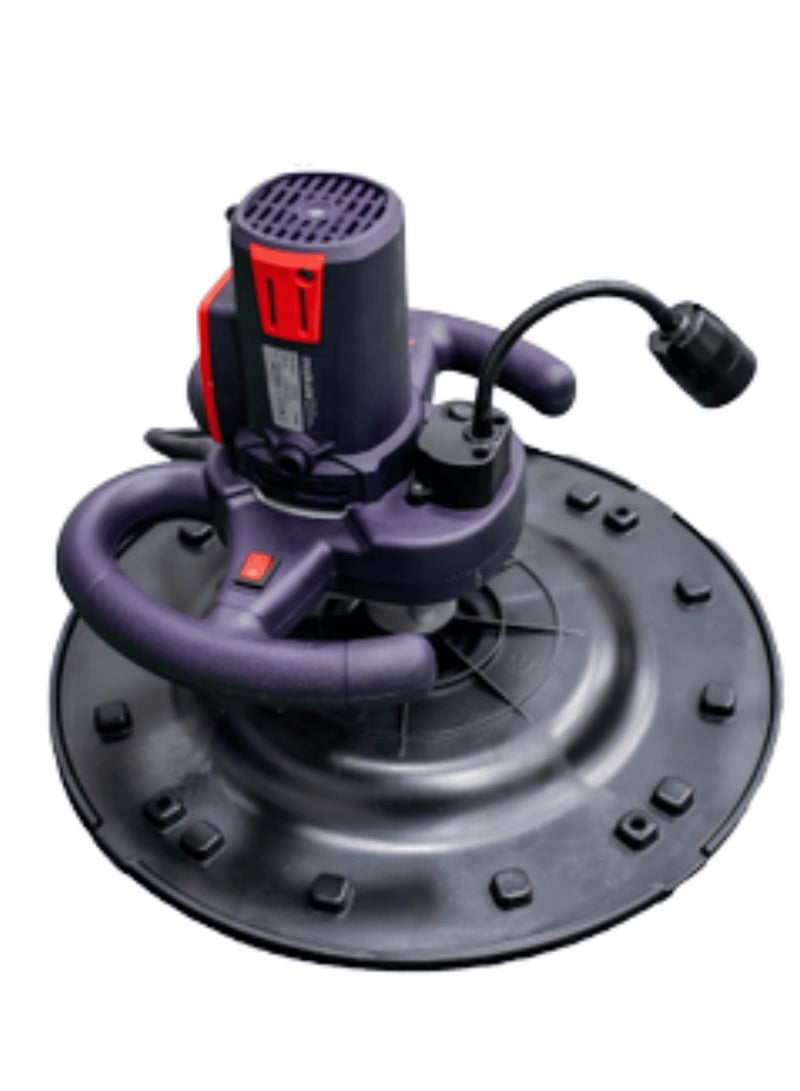 makute Electric Wall Smoothing Polishing Machine 1680W 220V Concrete Cement Mortar Surface Finishing Tool for Plaster Trowel and Construction Work – Model EM121-380D - Image 2