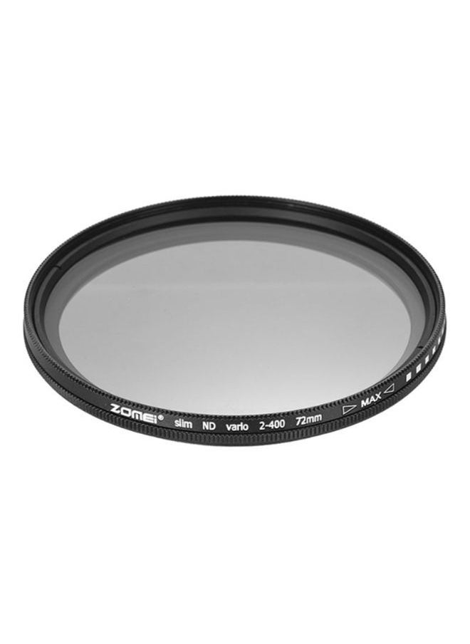 NIBEMINENT Ultra Slim Variable Fader Neutral Density Filter 72millimeter Black  - Image 2