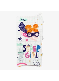 Home Canvas Home Canvas Super Girl Toy Storage 3 Bins Organizer For Kids Play Room, Multicolor  - Image 5