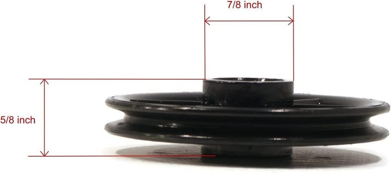 Fomichevshops 144C56 Idler Pulley Liftmaster, Chamberlain, Sears, Craftsman for Square Rail - Image 3