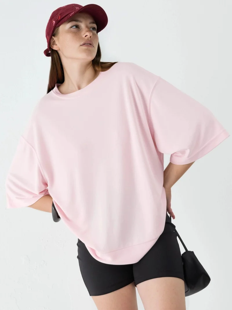 بوسيم BUSEM Oversized Crew Neck Tee