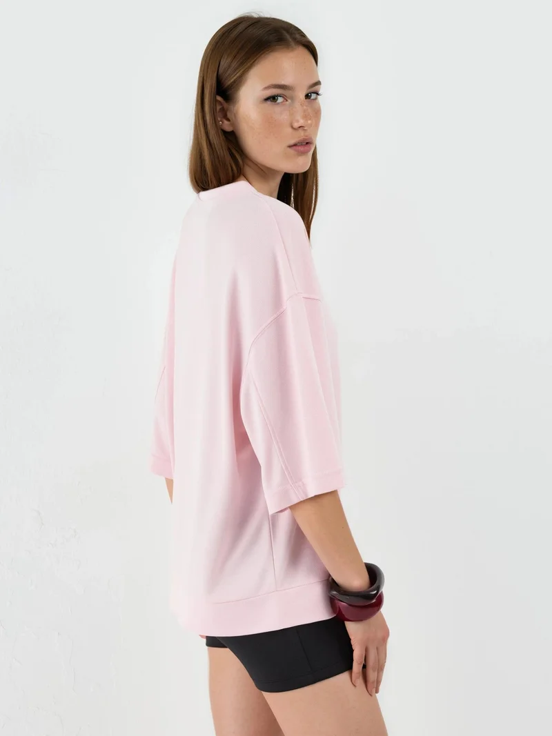 بوسيم BUSEM Oversized Crew Neck Tee