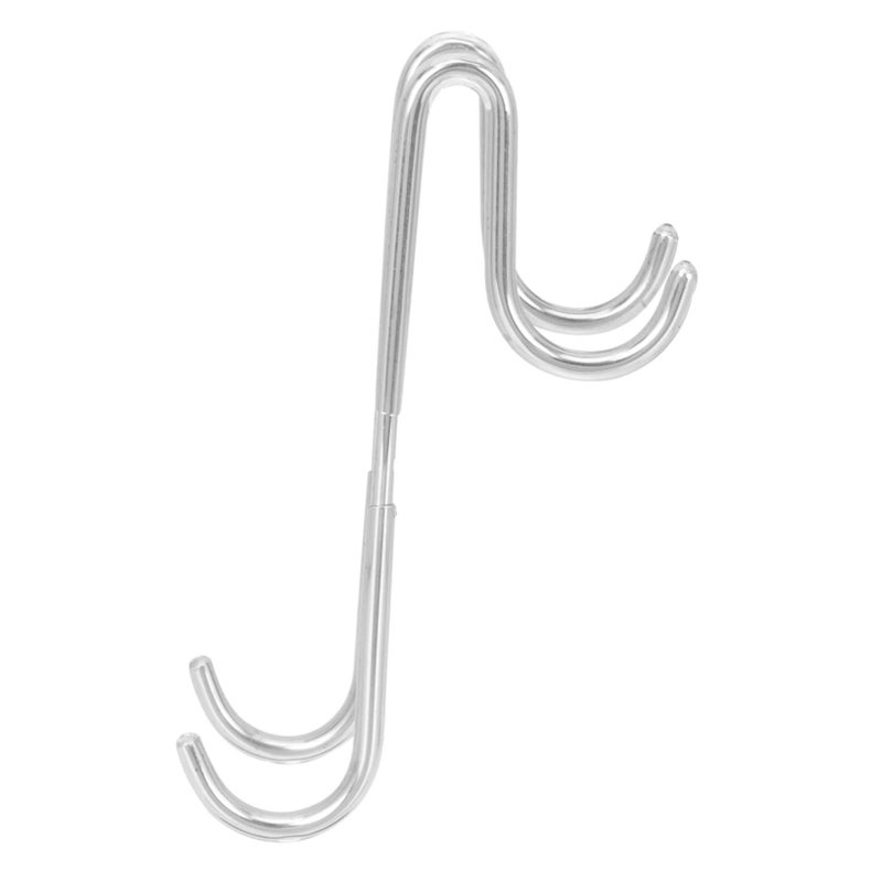 Over The Door Towel Hooks Black Scratch Resistant Space Saving Bathroom Towel Hanger - Image 2
