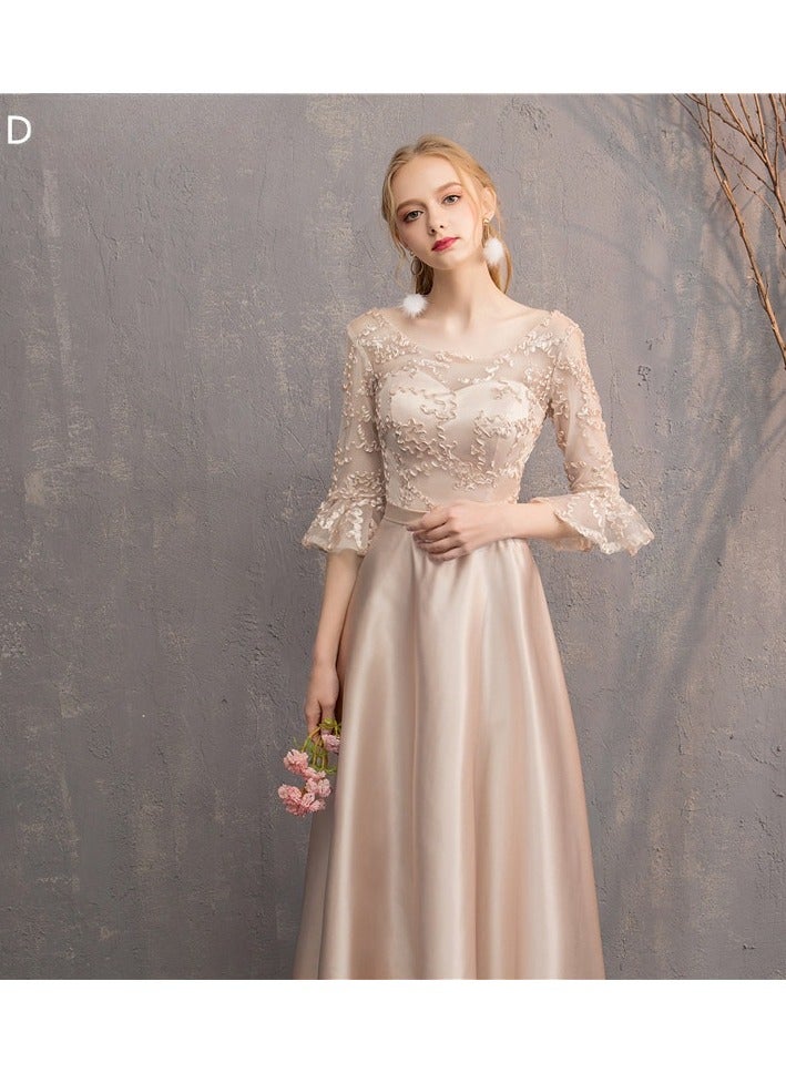 KUYING New Fashionable and Elegant Bridesmaid Dress  - Image 1