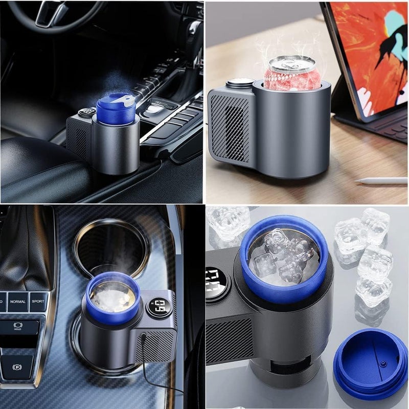 TERRIFI 2-in-1 Smart Cooler and Warmer Car Cup Holder - Image 2