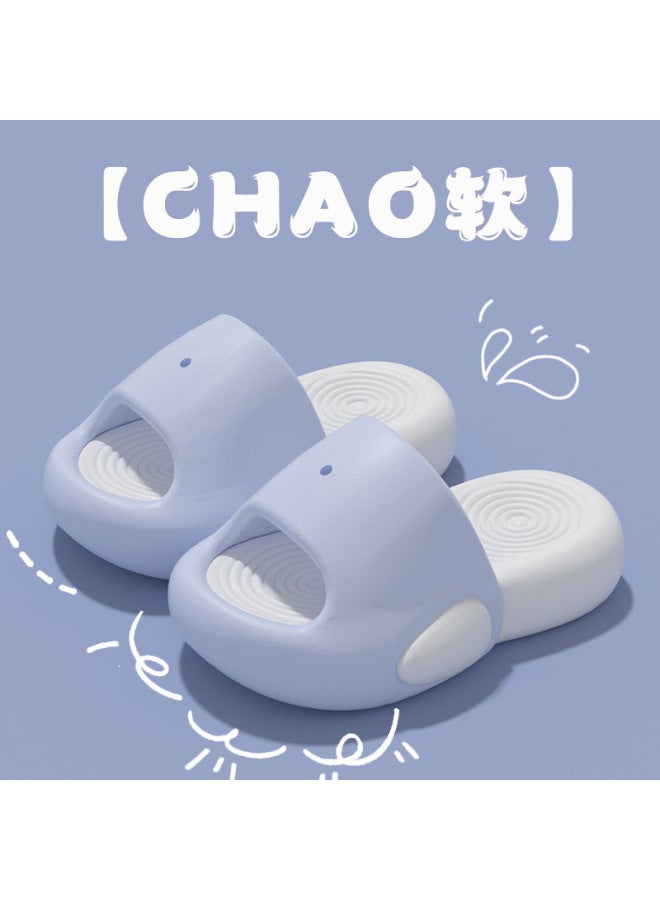 Eva Slippers For Girls, Summer Indoor Bathing, Thick-soled Non-slip Cute Cartoon Kidsren's Family Slippers For Boys