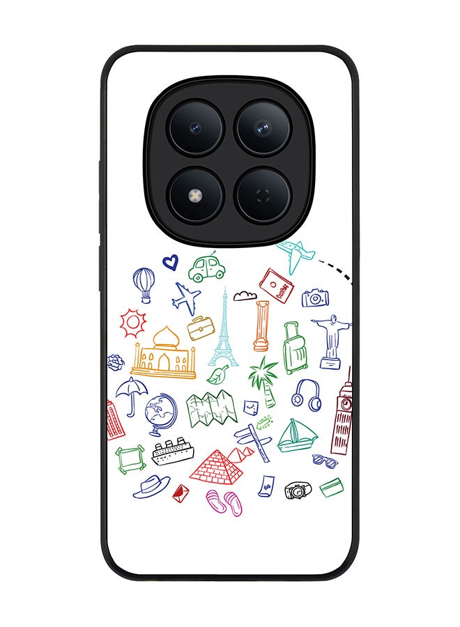 For Xiaomi Redmi Note 15 Pro 5G Case,Slim fit Camera Protection, Shockproof Thin Phone cover  - Traveler