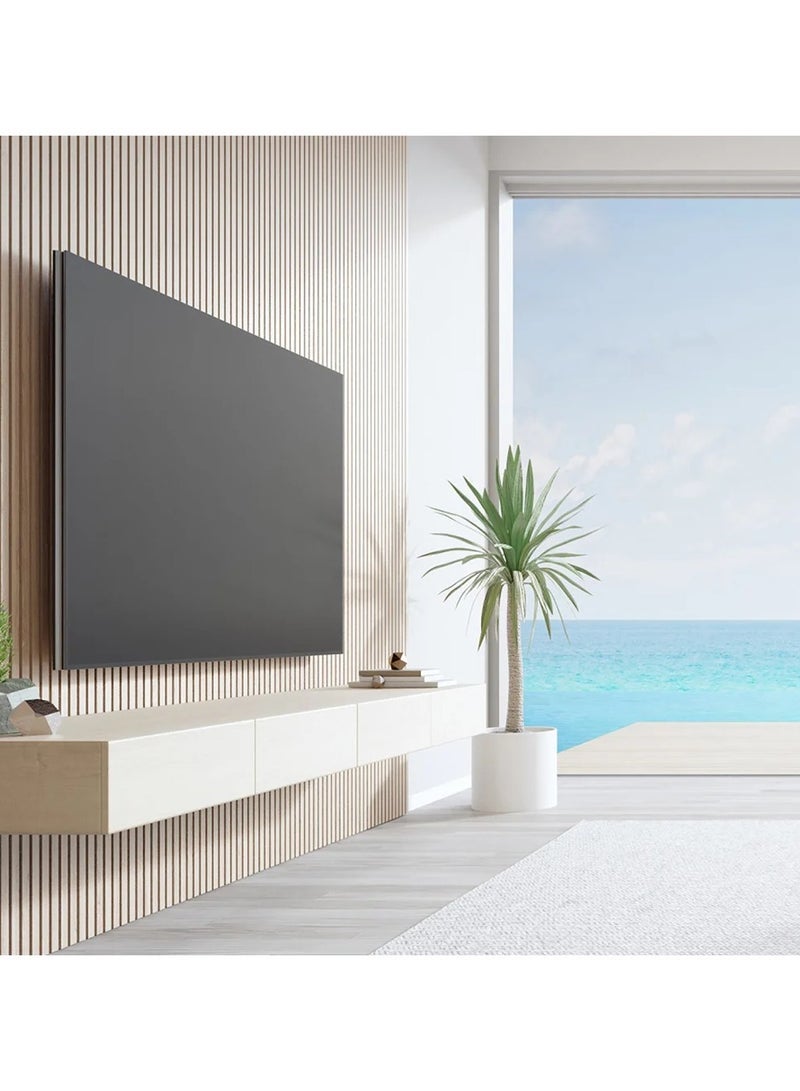 Skill Tech حامل تلفاز ثابت اقتصادي على الحائط | حامل حائط نحيف وقوي منخفض الارتفاع للتلفزيونات LED وLCD والشاشات المسطحة من 26 إلى 55 بوصة | تصميم ثابت عالمي مع فولاذ ثقيل للاستخدام المنزلي والمكتبي والفندقي والتجاري | مجموعة تركيب سهلة متضمنة - Image 3