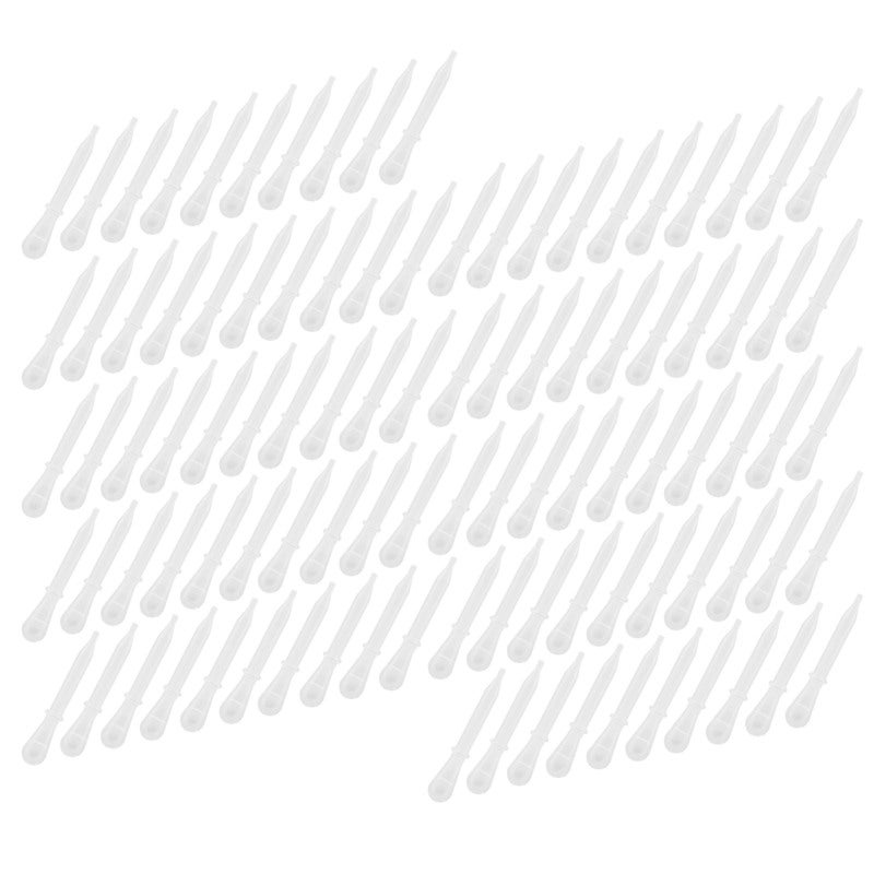 ماصات بلاستيكية يمكن التخلص منها بتدرجات 1.5 مل - نقل السوائل بدقة للاستخدام في المختبرات وخلط طلاء البخاخة - قطارات عالية الجودة لرش وخلط أي سائل تقريبًا - Image 2