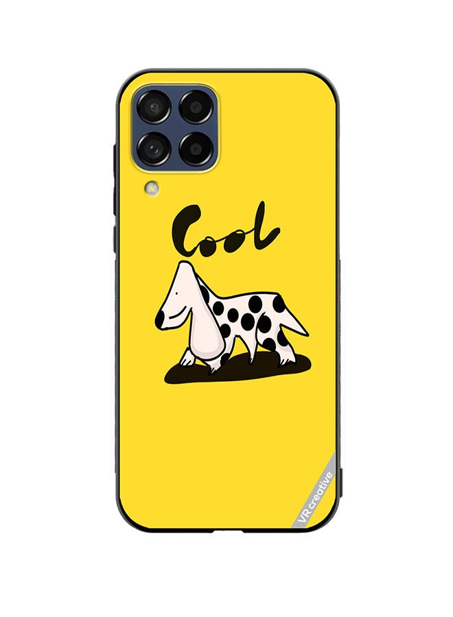 VR CREATIVE Protective Case Cover For Samsung Galaxy M33 Cool Dog Design Multicolour - Image 1