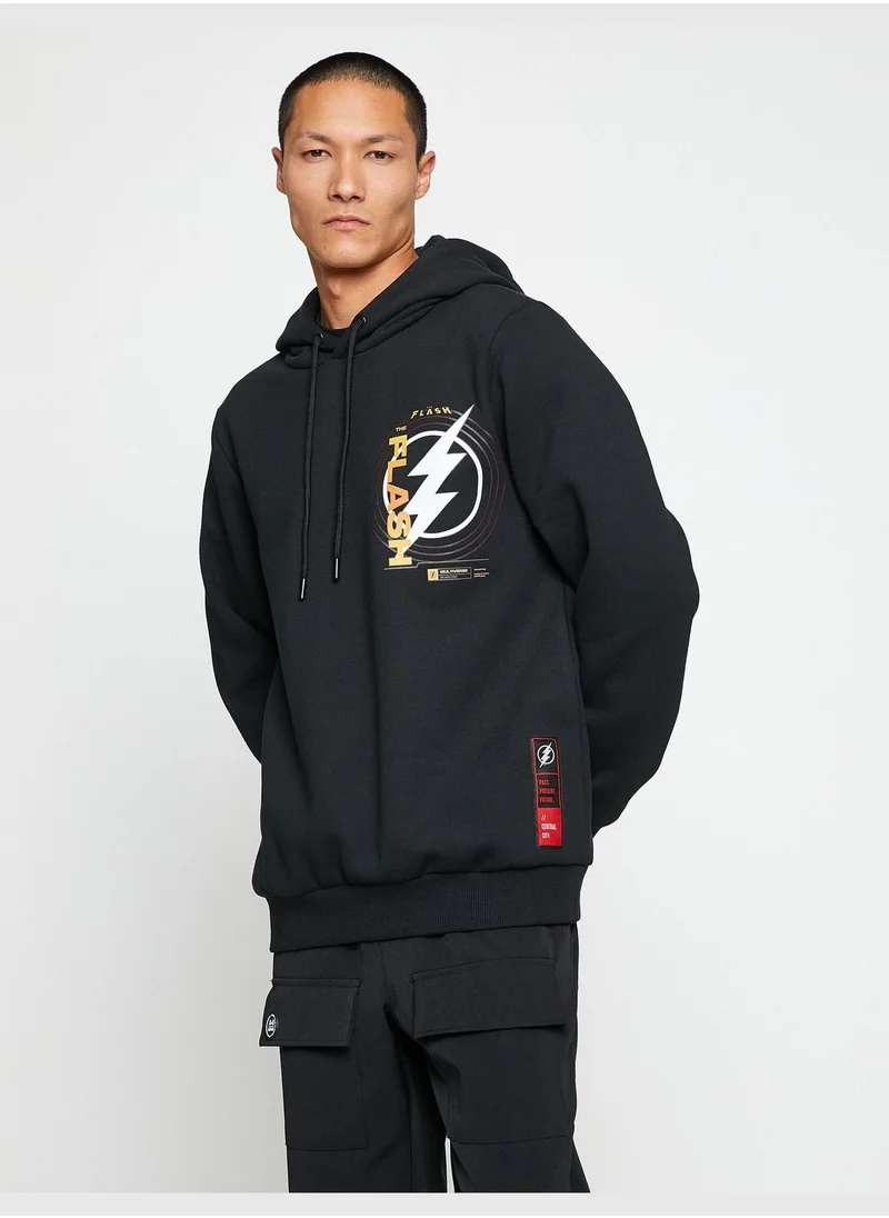 كوتون The Flash Hoodie Licensed Printed