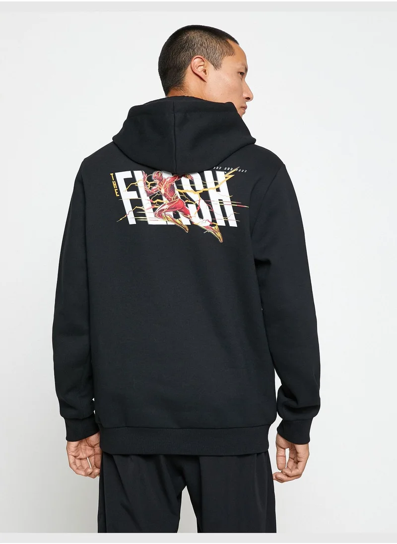 KOTON The Flash Hoodie Licensed Printed