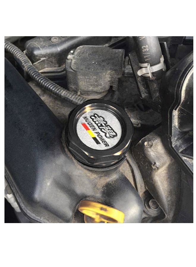 Generic Oil Fill Cap Cover Fit For Honda Mugen Power  - Black  - Image 5