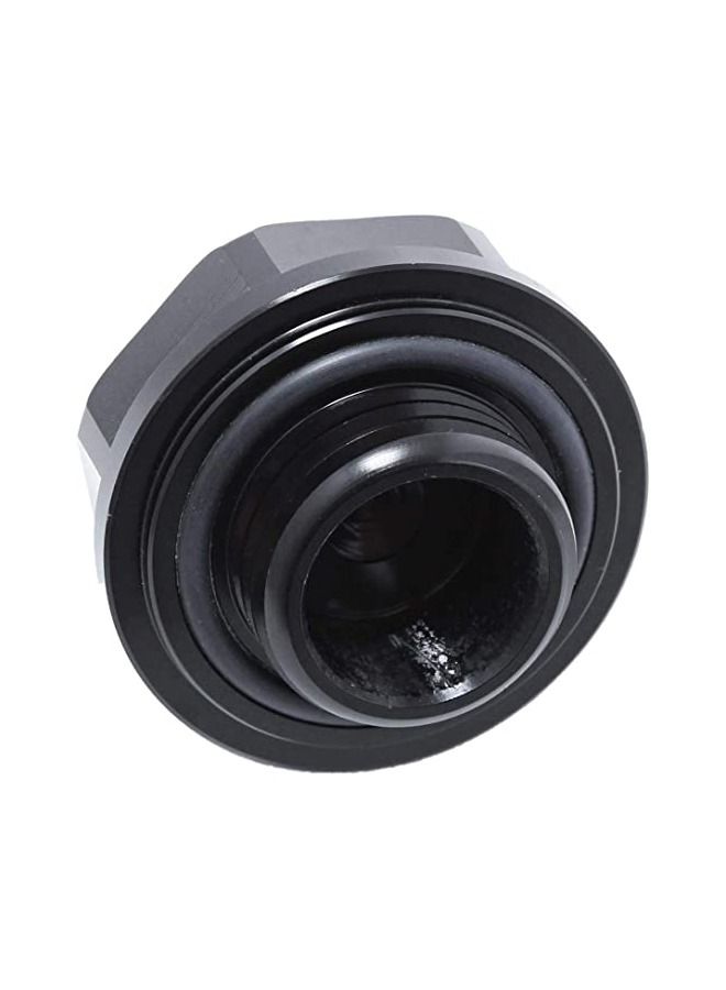 Generic Oil Fill Cap Cover Fit For Honda Mugen Power  - Black  - Image 3