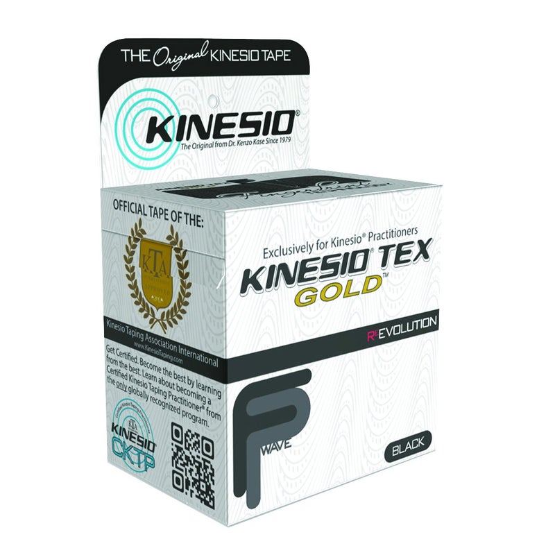 Kinesio Tape Tex Gold Fp 2 X 55 Yds Black 6 Rolls - Image 3