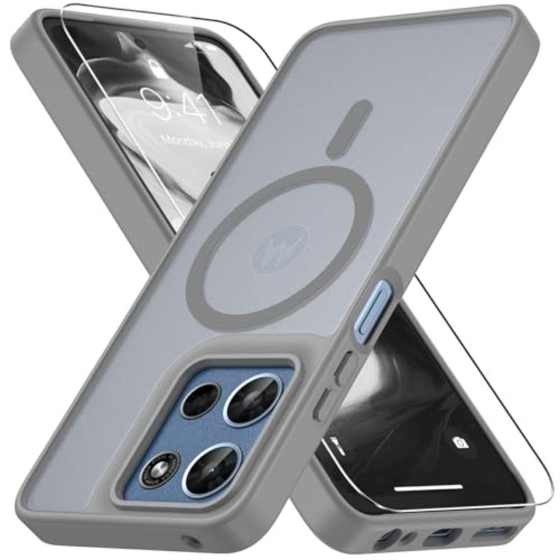 for rola 2025/ 2026/ Play 2026 Case, Compatible with MagSafe, Magnetic Translucent Matte Slim Protective Cover [1 Screen Protector] - Military-Grade Drop Protection - Image 1
