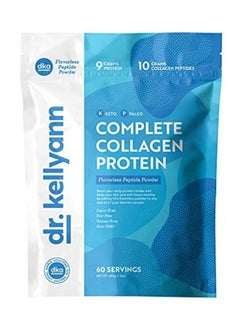 Hydrolyzed Collagen Peptides Protein Powder Unflavored (60 Servings 1.3Lbs) Grass Fed Paleo & Keto Collagen Supplement Non Gmo Gluten Dairy And Soy Free Protein 9G Collagen 10G