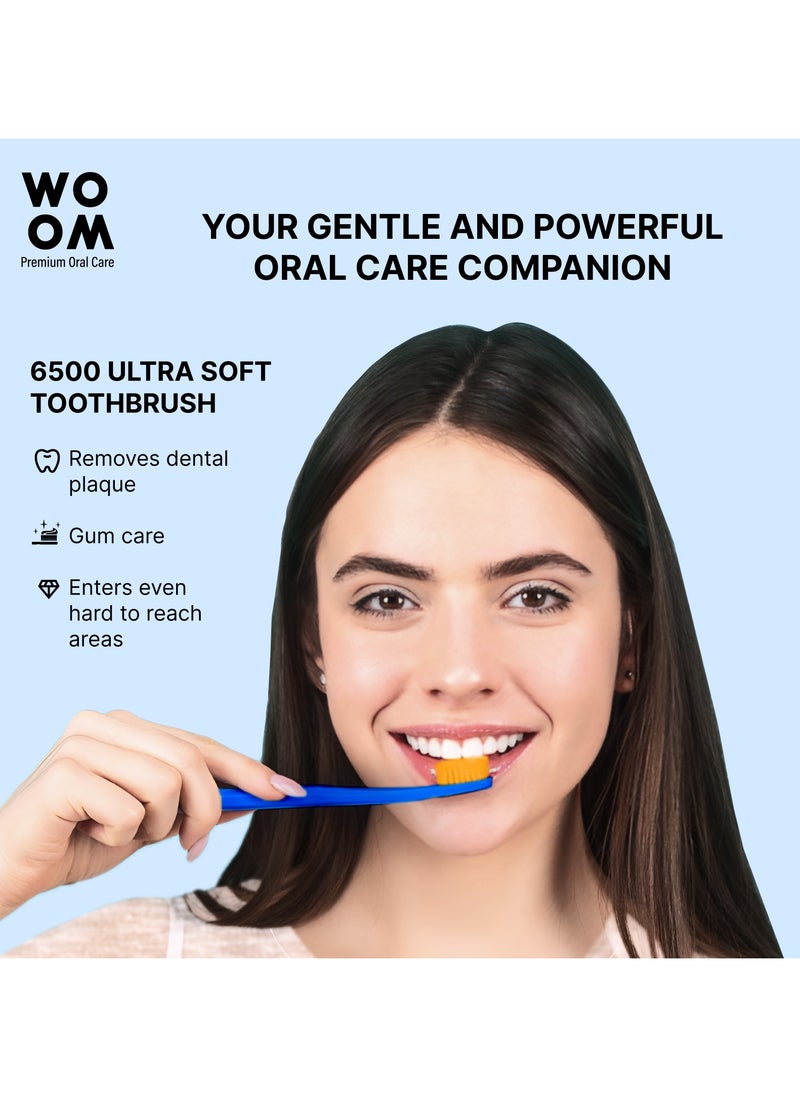 Woom Toothbrush WOOM 6500 Ultra Soft for Sensitive Teeth and Gums  - Image 2