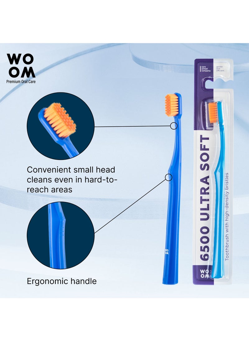 Woom Toothbrush WOOM 6500 Ultra Soft for Sensitive Teeth and Gums  - Image 5