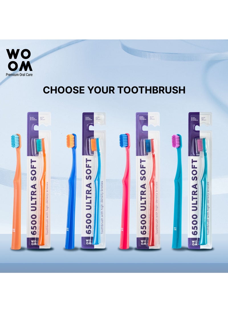 Woom - Toothbrush WOOM 6500 Ultra Soft for Sensitive Teeth and Gums - Image 1