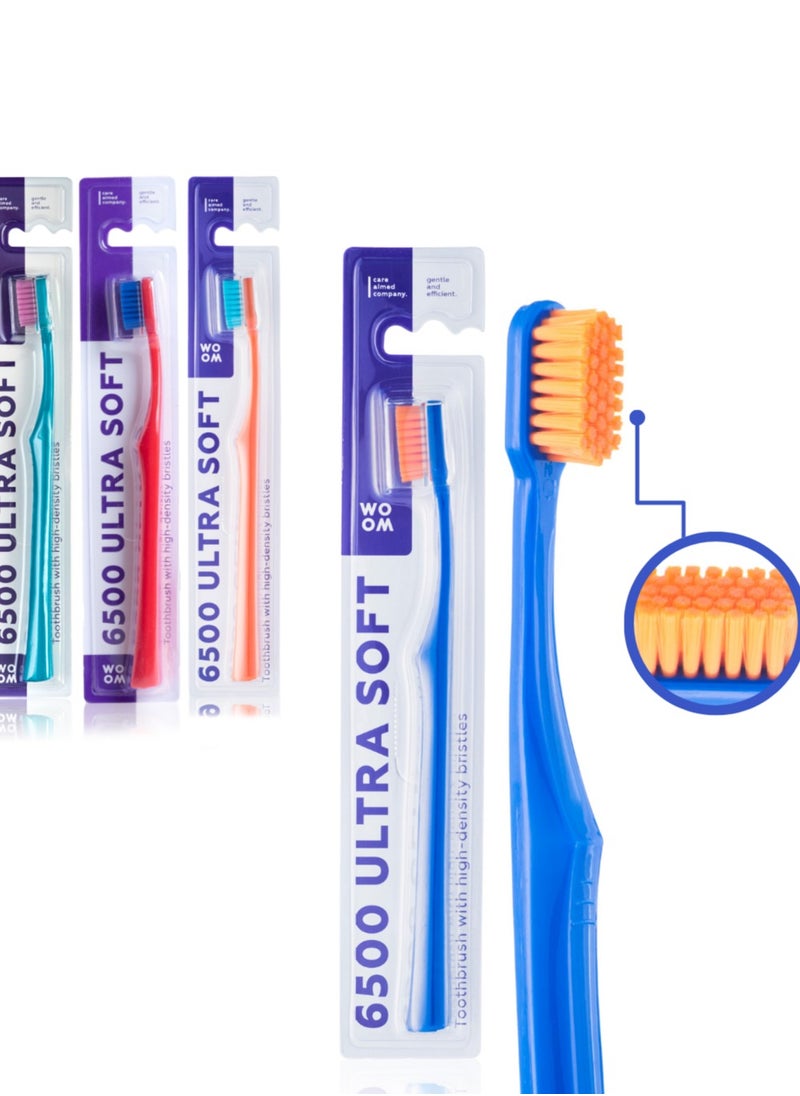 Woom Toothbrush WOOM 6500 Ultra Soft for Sensitive Teeth and Gums  - Image 1