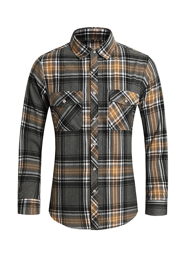 Shougu New Men's Long Sleeved Shirt  - Image 1