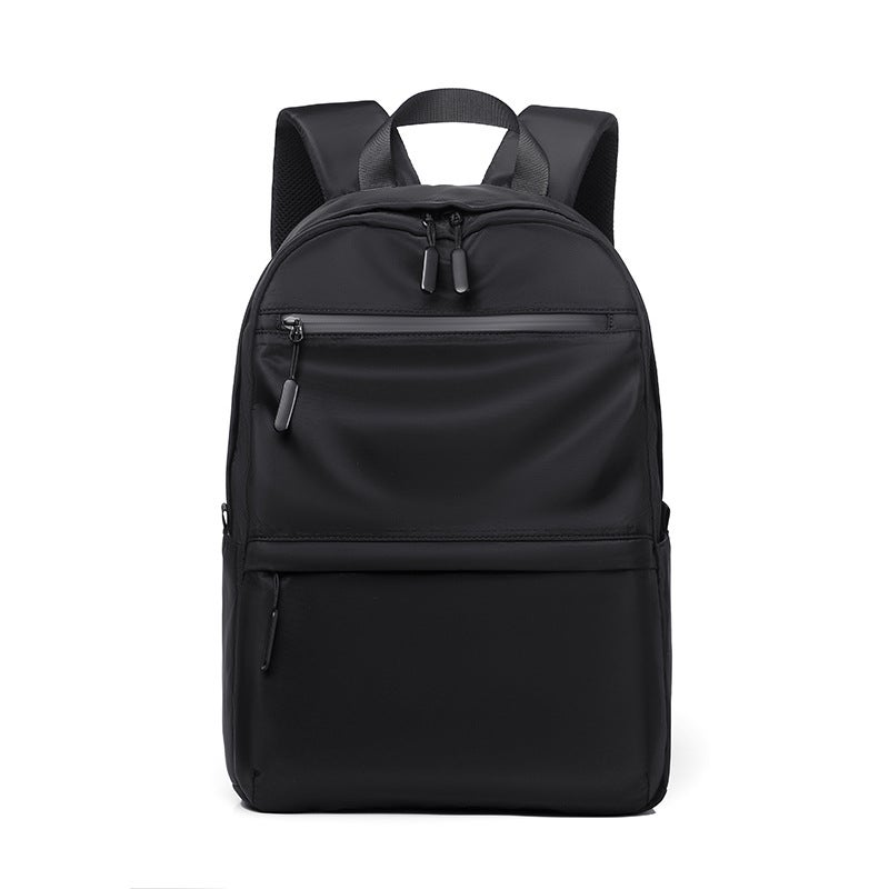 Factory Goods Backpack Men'S Large Capacity Commuter All-Match 14-Inch Simple Printable Logo Junior Senior High School Student Schoolbag Women - Image 2