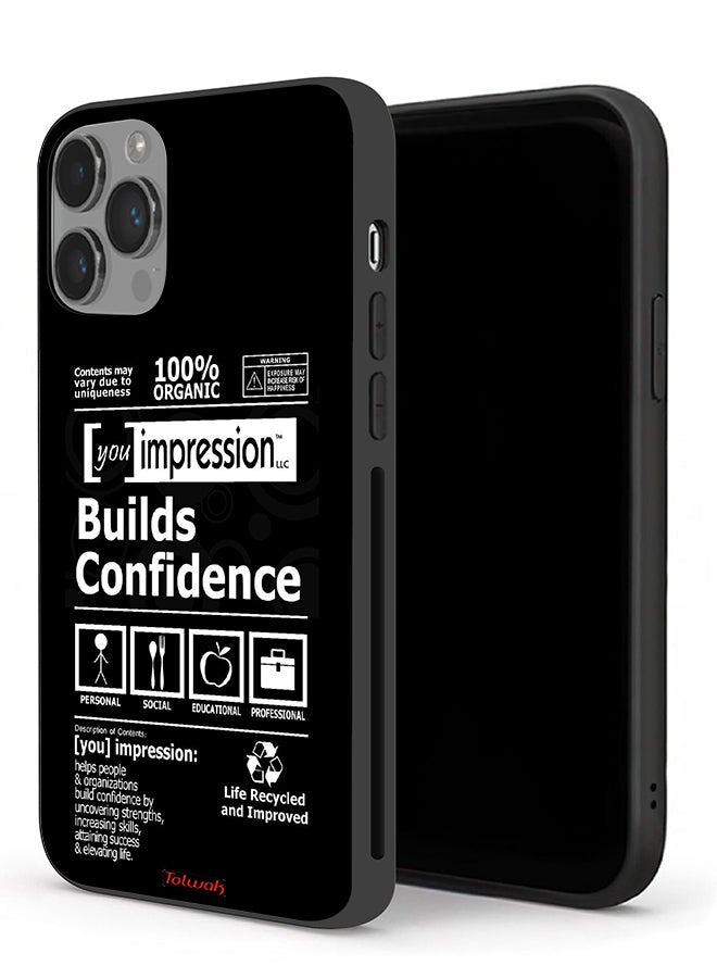 Tolwak Apple iPhone 14 Pro Protective Case Builds Confidence Sticker - Image 1