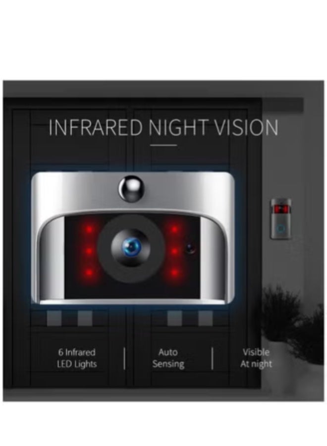 Wireless Smart Video Doorbell – 720P HD Camera, PIR Motion Detection, Night Vision, Two-Way Audio, WiFi Door Bell with Cloud & TF Card Storage - Image 5