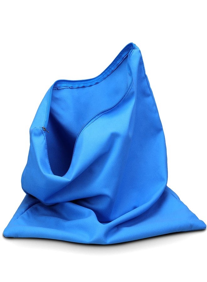 Oudain Silver Storage Bag 17.5 x 17.5 Inch Zippered Anti Tarnish Fabric Bag Protector Pouch for Jewelry Silverware Flatware Home Kitchen - Image 1